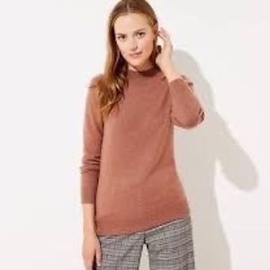 Loft Mock Neck Sweater